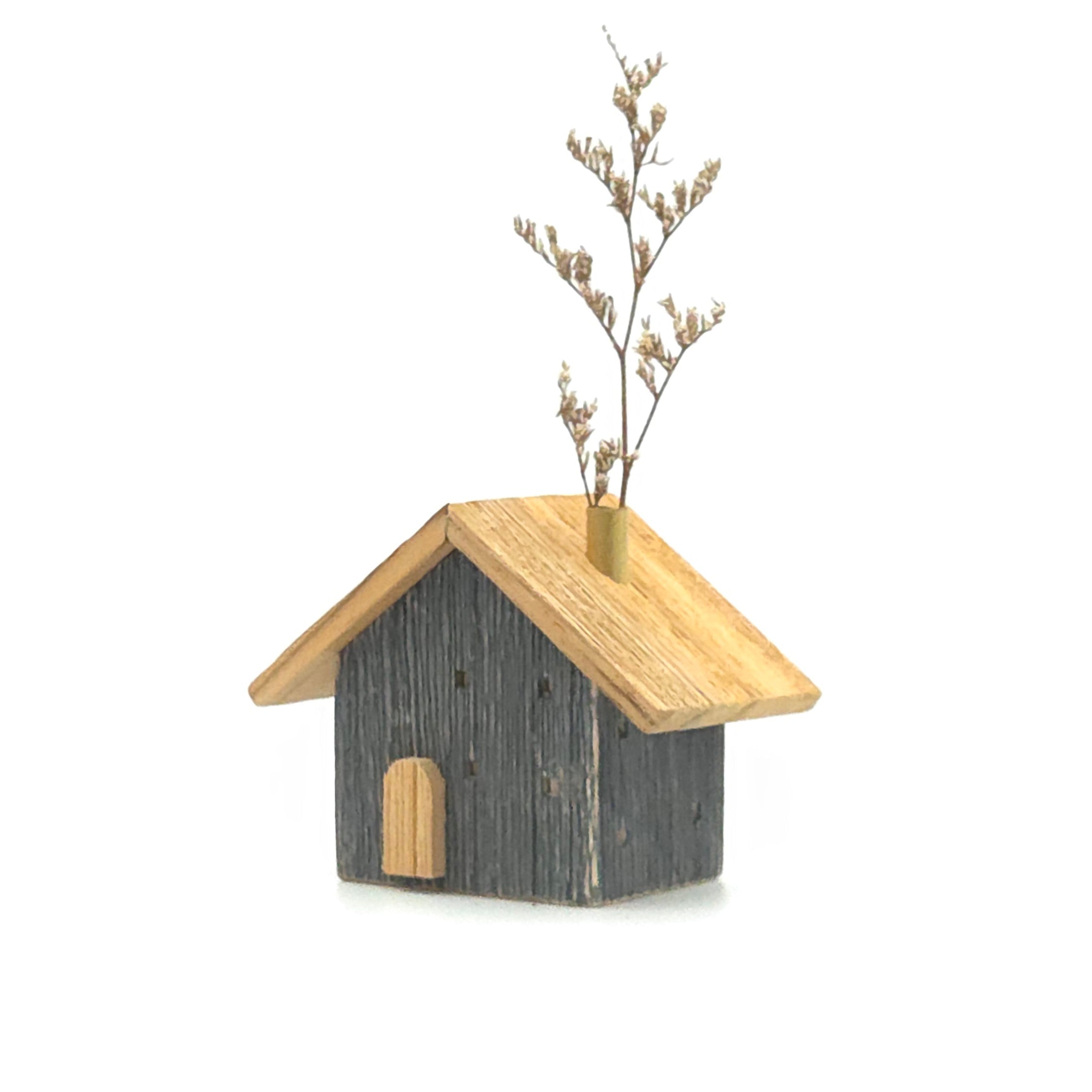 Handcrafted Wooden Christmas Village Houses