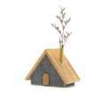 Handcrafted Wooden Christmas Village Houses