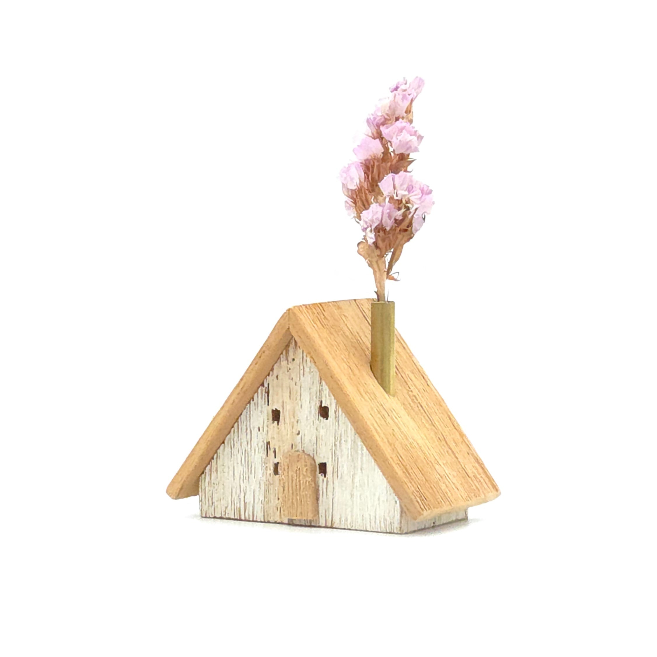 Handcrafted Wooden Christmas Village Houses