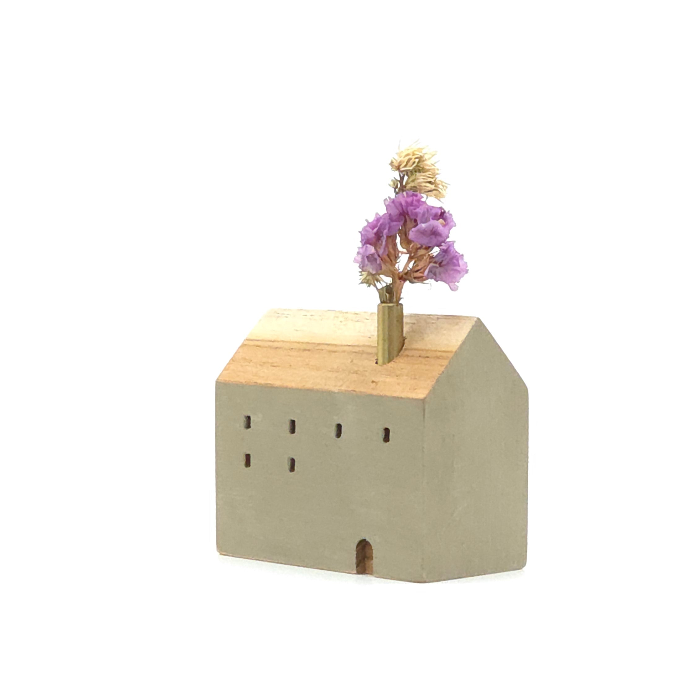 Handcrafted Wooden Christmas Village Houses