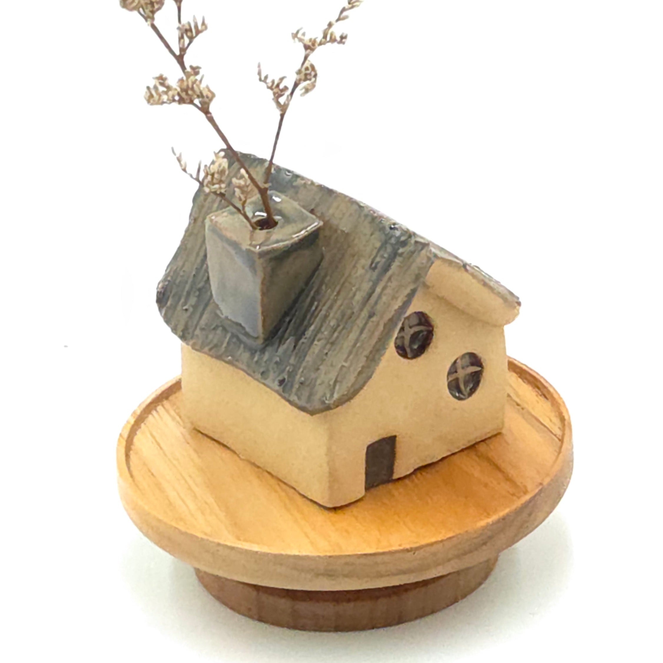 Handcrafted Clay Christmas Houses