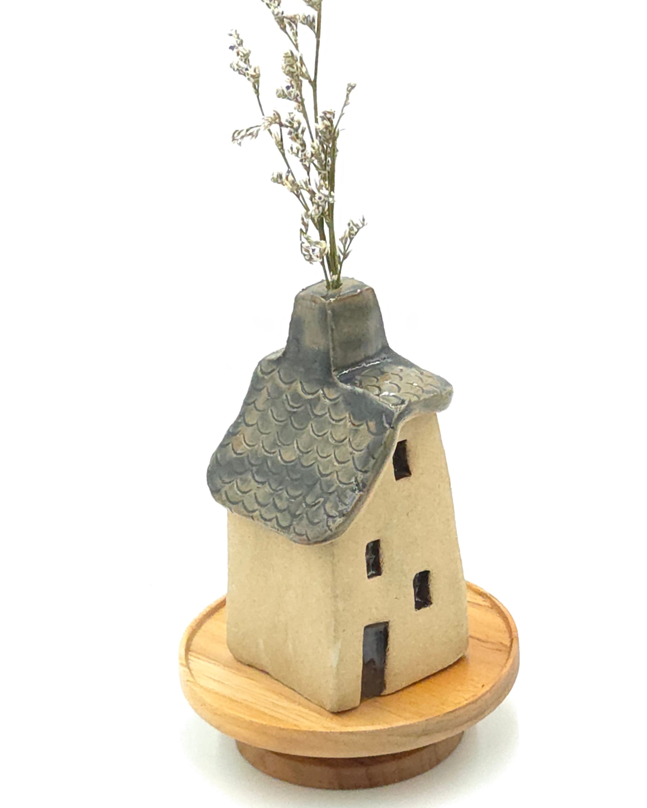 Handcrafted Clay Christmas Houses