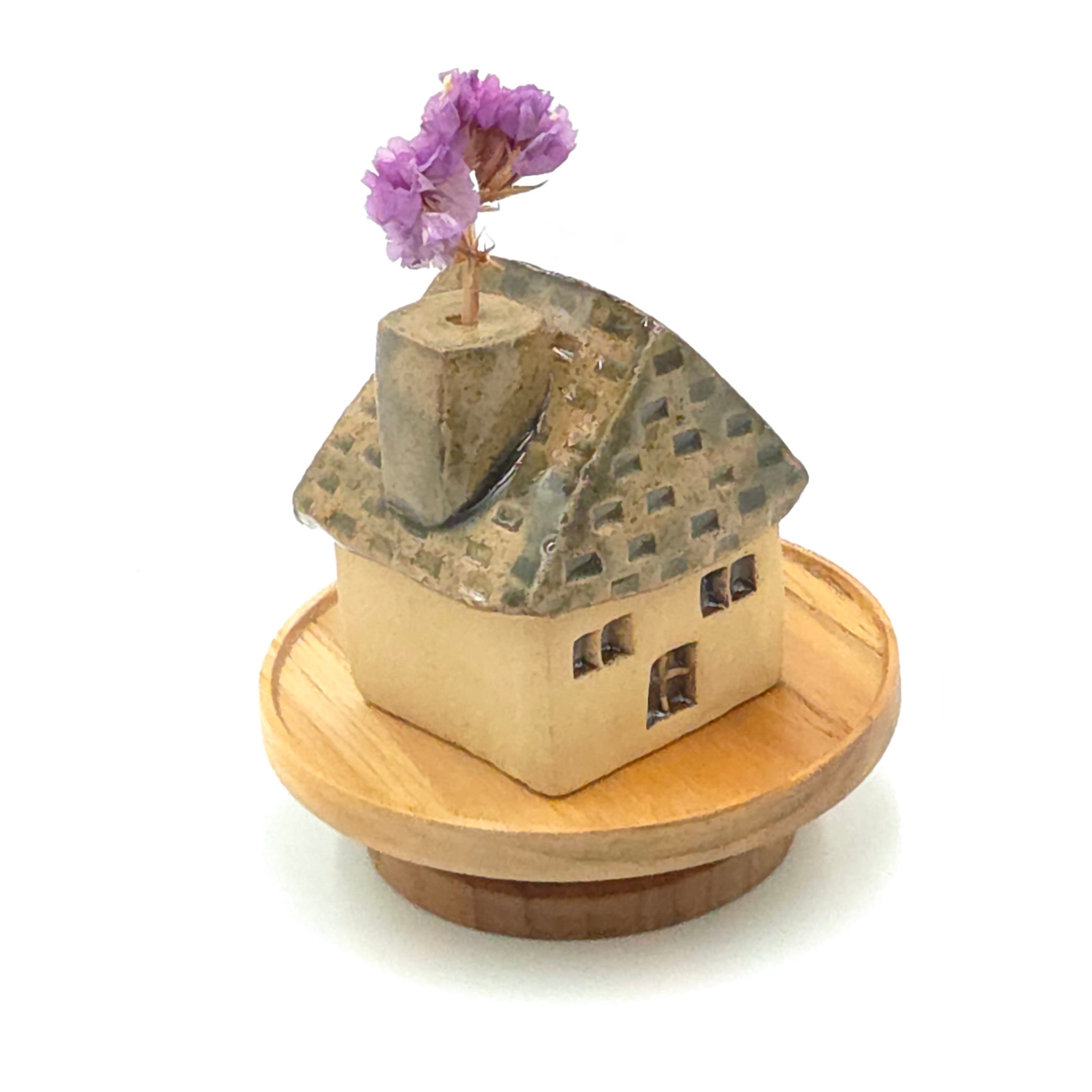 Handcrafted Clay Christmas Houses