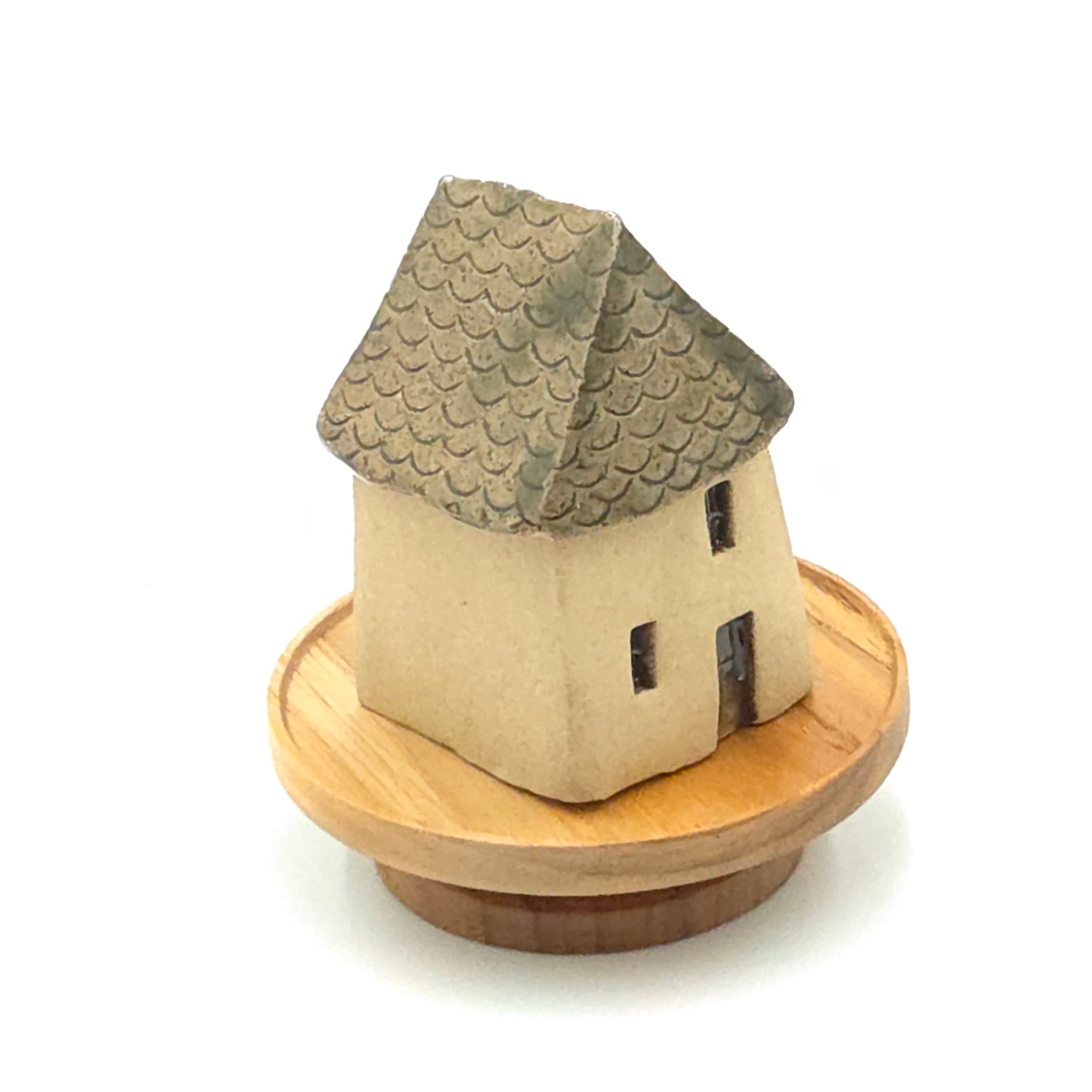 Handcrafted Clay Christmas Houses