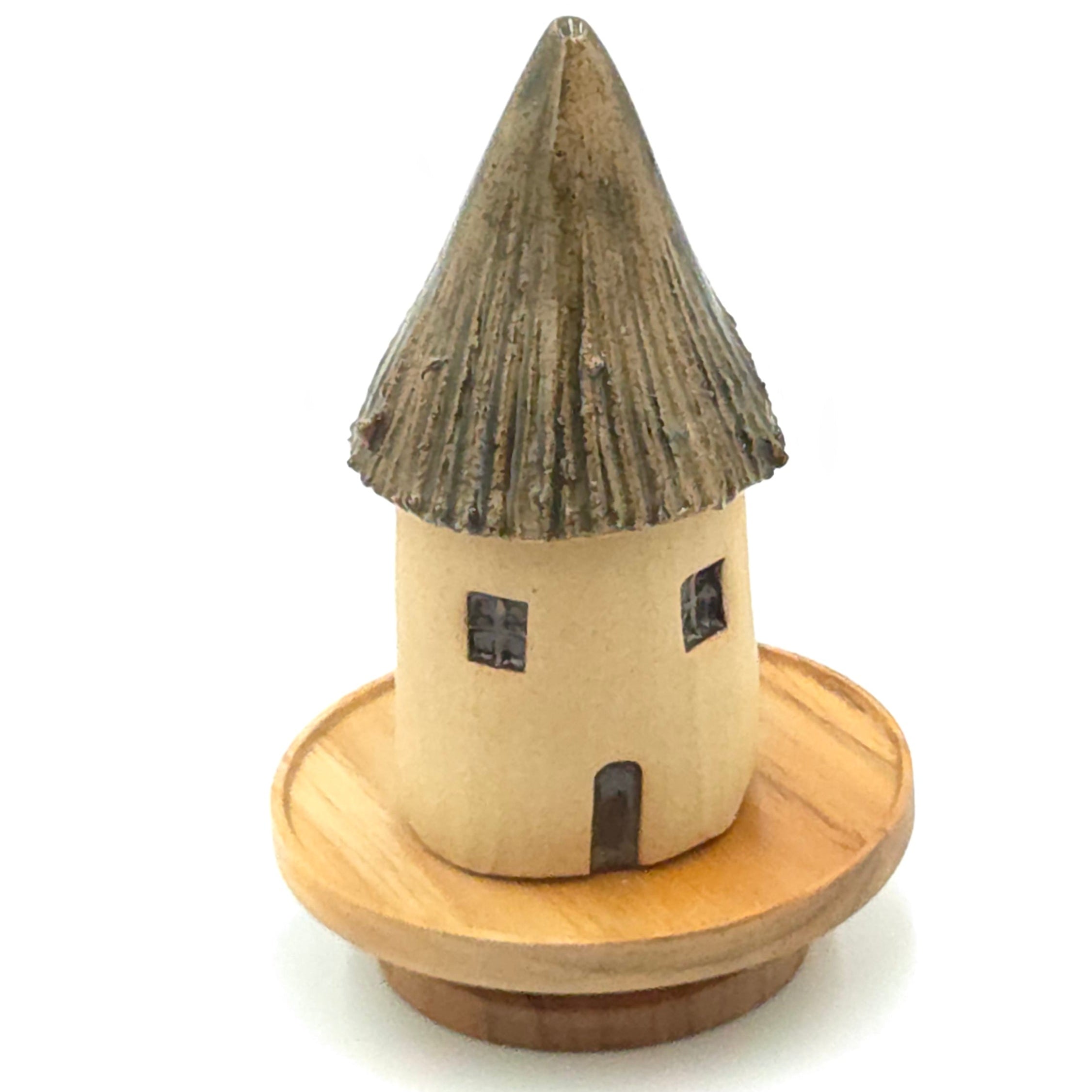 Handcrafted Clay Christmas Houses