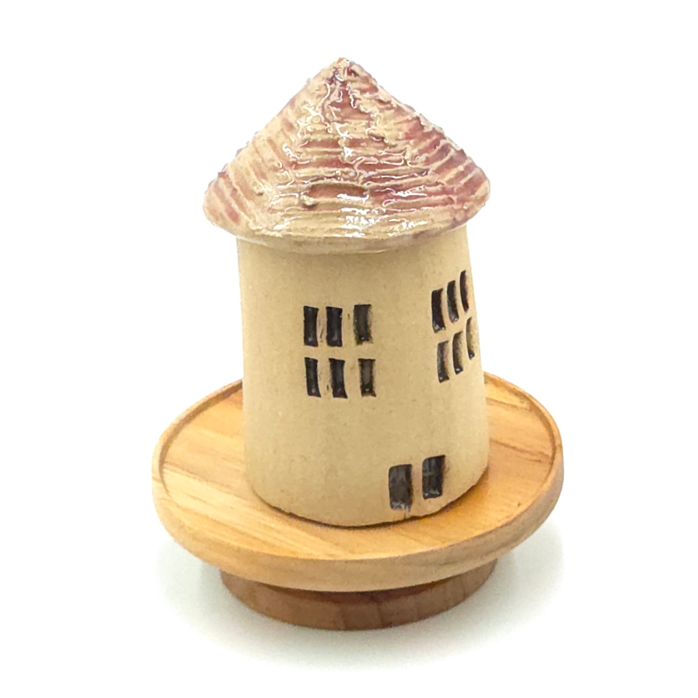 Handcrafted Clay Christmas Houses