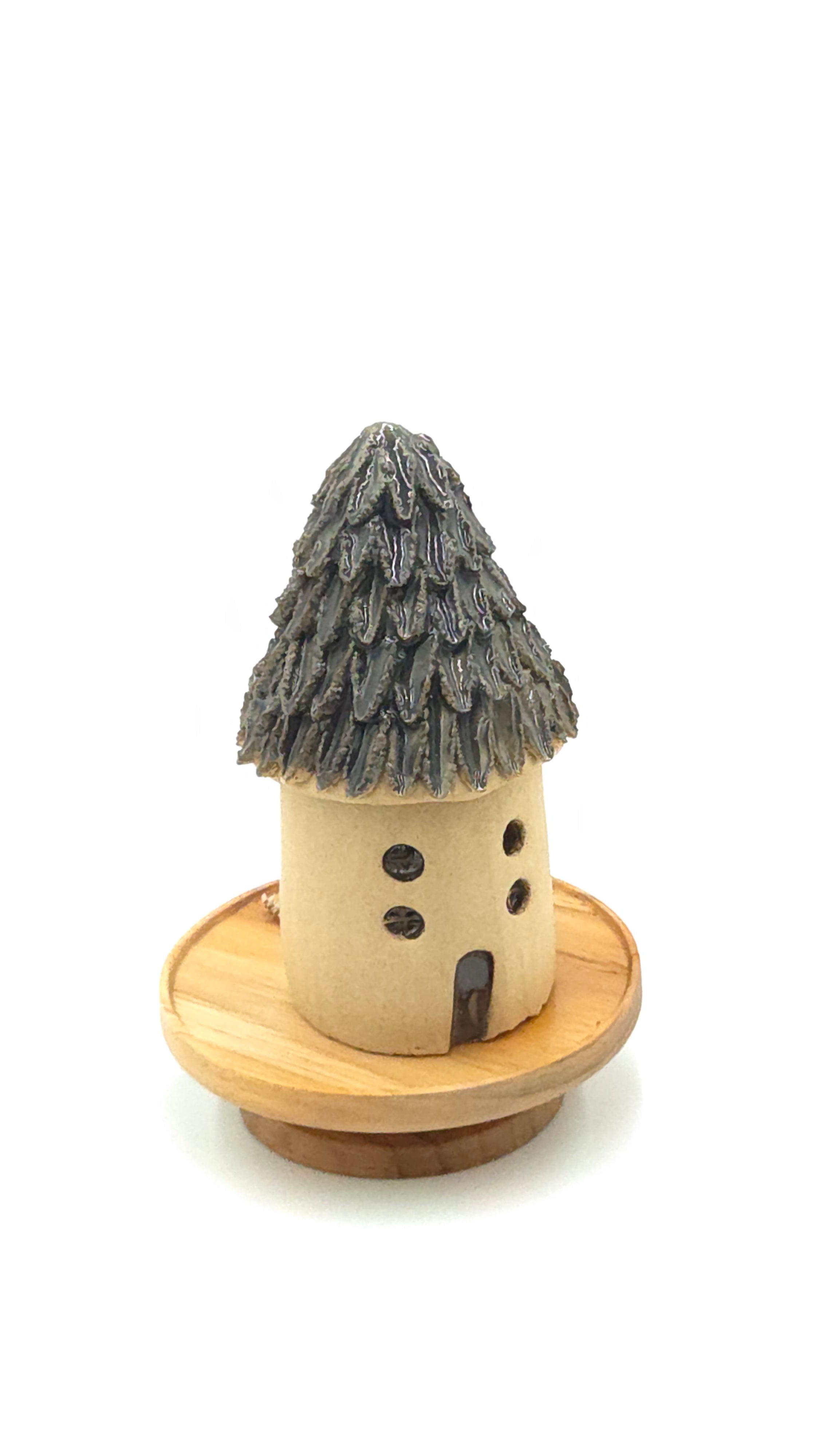 Handcrafted Clay Christmas Houses