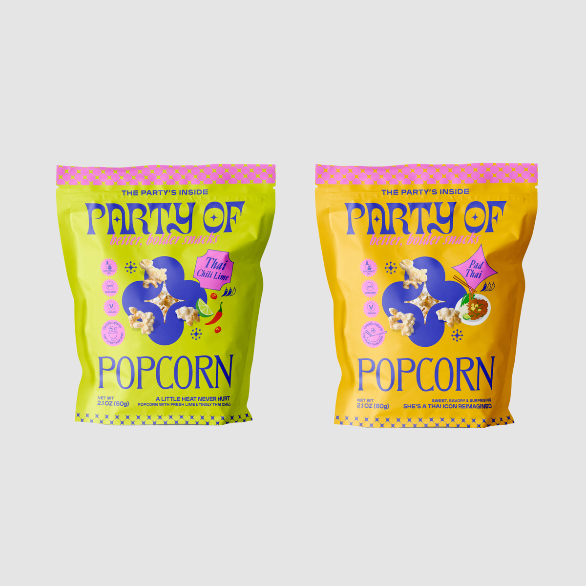 Sampler pack: 15 Pad Thai, 15 Chili Lime