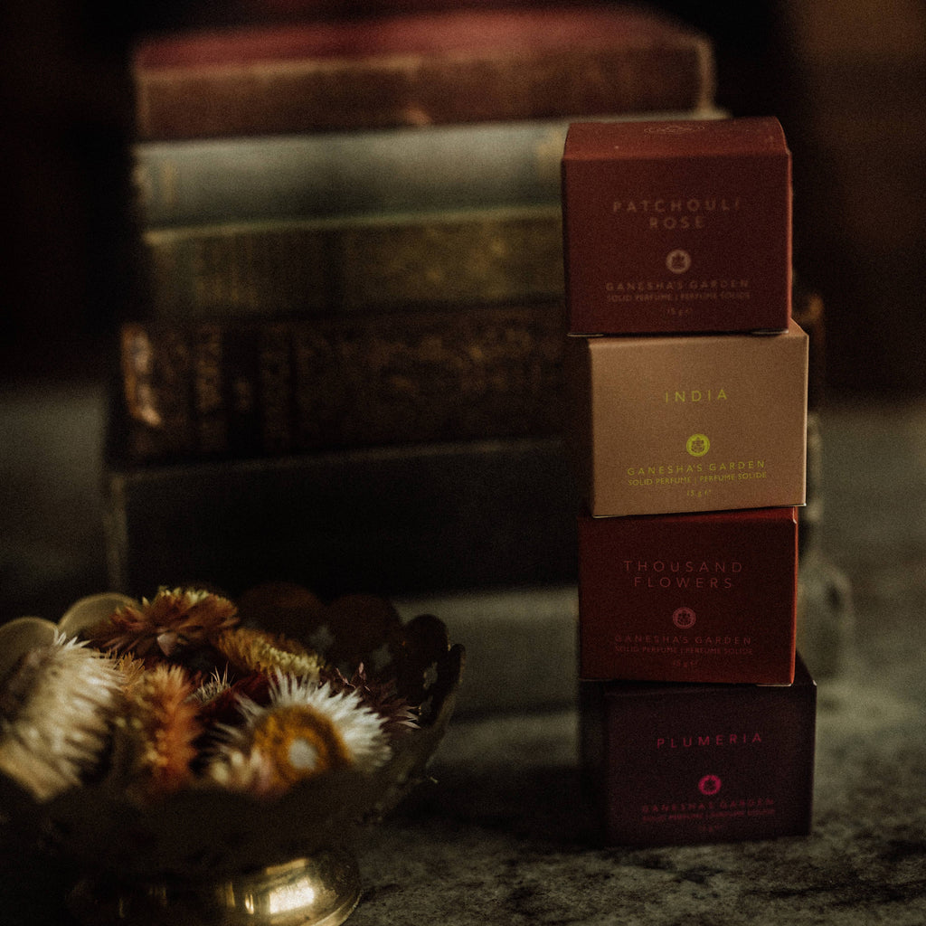 Ganesha's Garden Patchouli Rose Solid Perfume