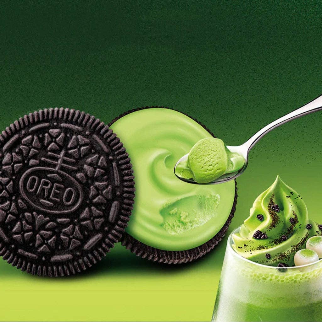 Oreo Biscuit Ice Cream Matcha (China)