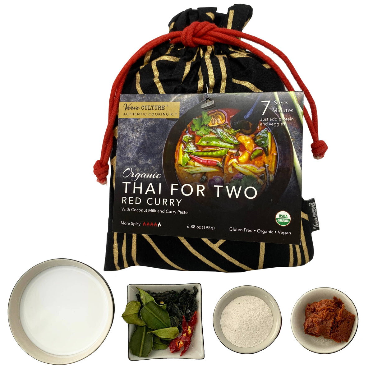 Thai for Two Cooking Kit - Organic Red Curry