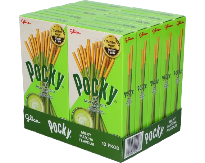Pocky Milky Matcha Sticks 39g (Thailand)