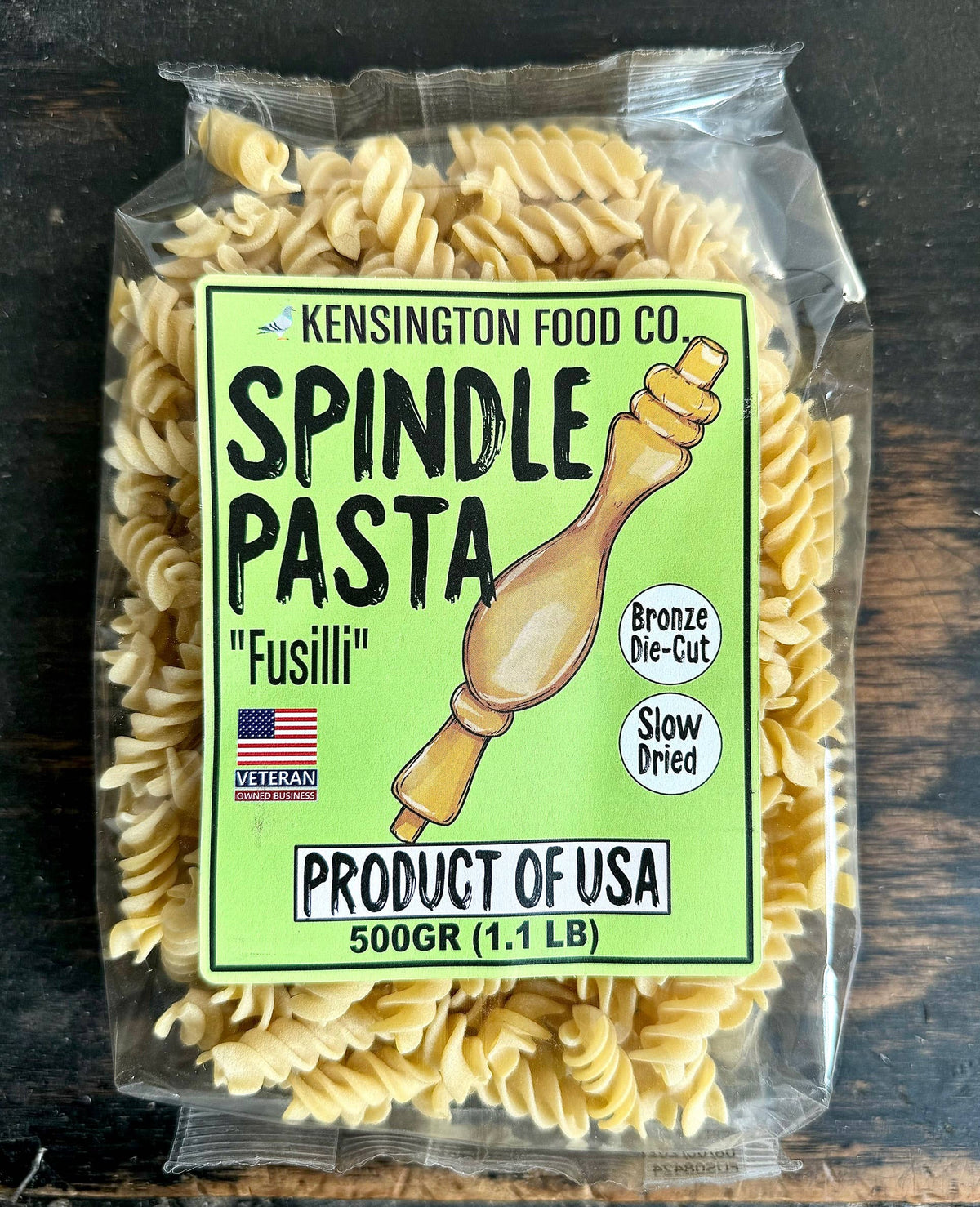 Kensington Food Co. Spindle "Fusilli" Pasta