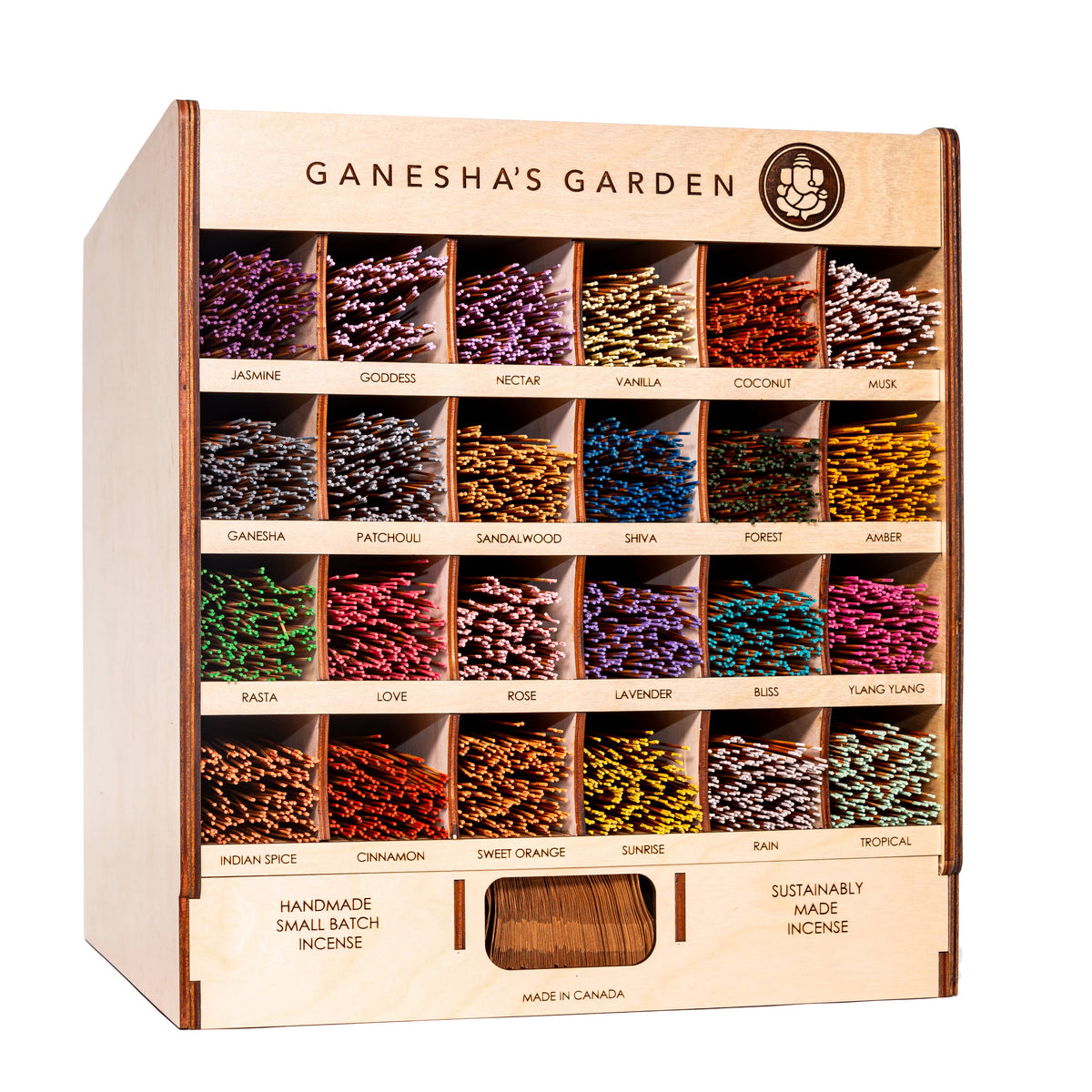 Ganesha’s Garden – Sustainable Incense Display Package