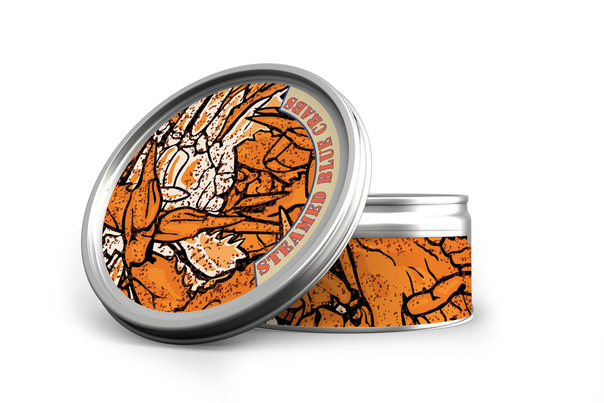 Steamed - Blue Crabs Design Candle